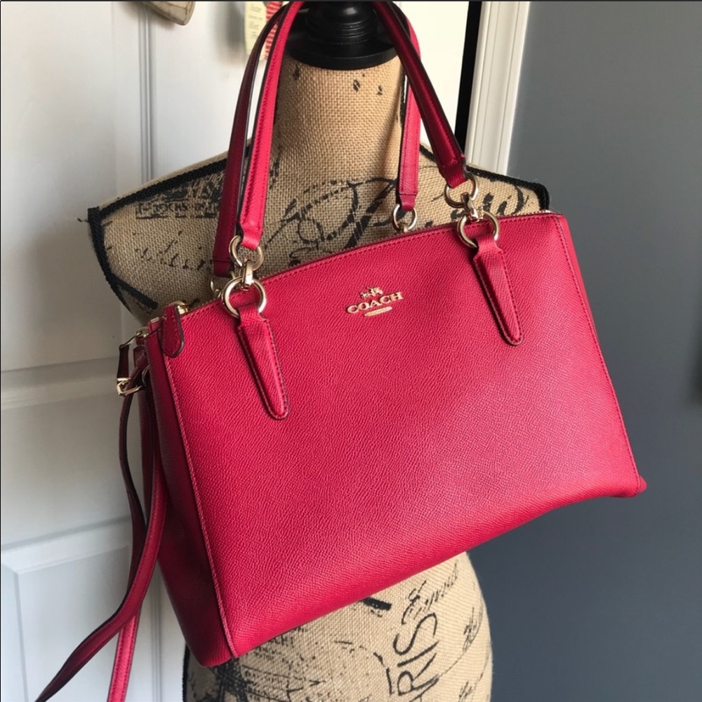 Coach Small Christie Crossgrain Carryall Satchel